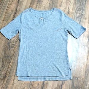 Tommy Hilfiger Cotton Medium Sleeves T-Shirt Sz L